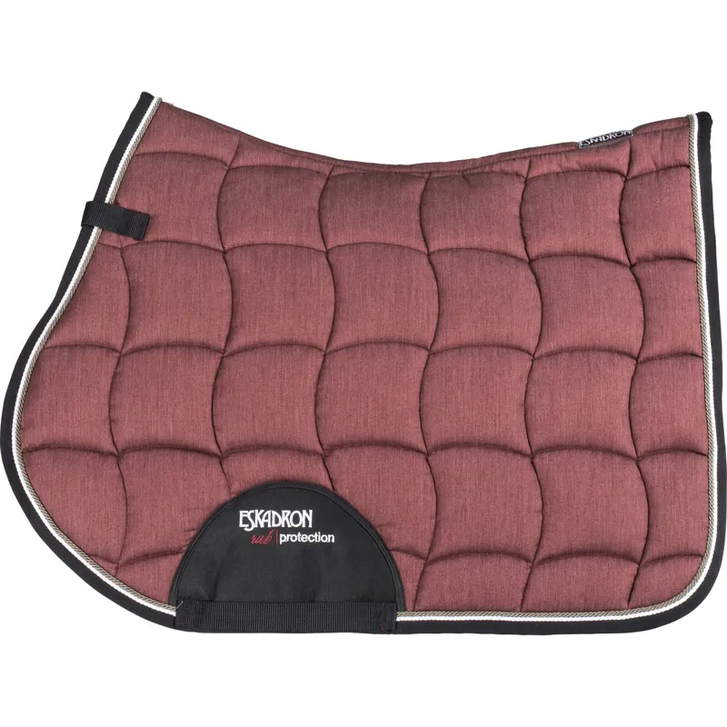 Eskadron Melange Pro Saddlecloth - Red 
